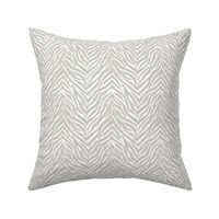 The minimalist zebra stripes animal print boho jungle theme nursery mist gray white