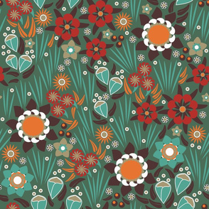 Wild Meadow Dream / Floral / Large