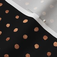 Copper Grid Dots 0.3 inch black