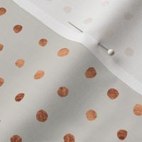 Copper Grid Dots 0.3 inch gray