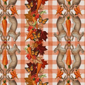 AUTUMN RABBIT STRIPE (ORANGE)