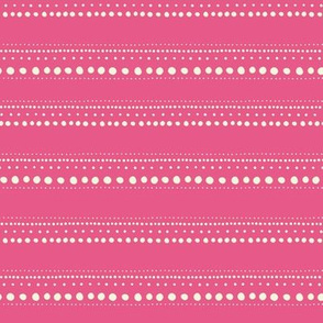 PINK STRIPE DOTS - Meadow collection