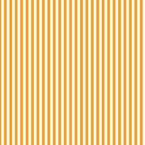 Small Radiant Yellow Bengal Stripe Pattern Vertical in White
