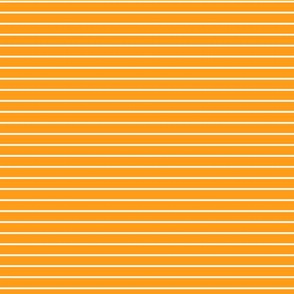 Small Radiant Yellow Pin Stripe Pattern Horizontal in White