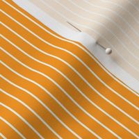 Small Radiant Yellow Pin Stripe Pattern Vertical in White