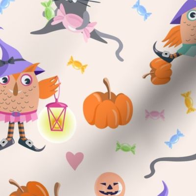 Halloween animals