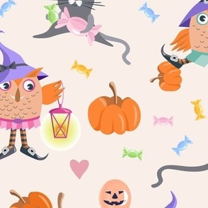 Halloween animals