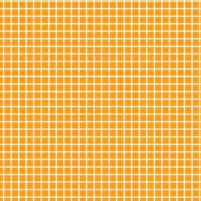 Small Radiant Yellow Grid Pattern with White Lines