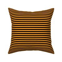 Radiant Yellow Bengal Stripe Pattern Horizontal in Black