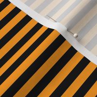 Radiant Yellow Bengal Stripe Pattern Horizontal in Black