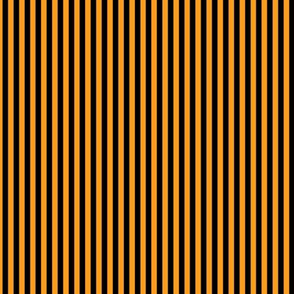 Small Radiant Yellow Bengal Stripe Pattern Vertical in Black