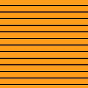 Radiant Yellow Pin Stripe Pattern Horizontal in Black