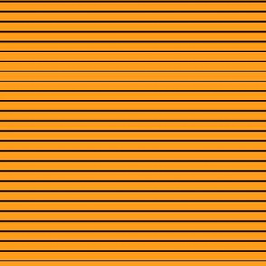 Small Radiant Yellow Pin Stripe Pattern Horizontal in Black