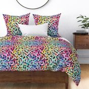 Cheater Quilt Confetti plaids Modern colorful geometric Black Medium