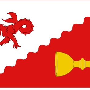 Barony of Rising Waters (SCA) banner