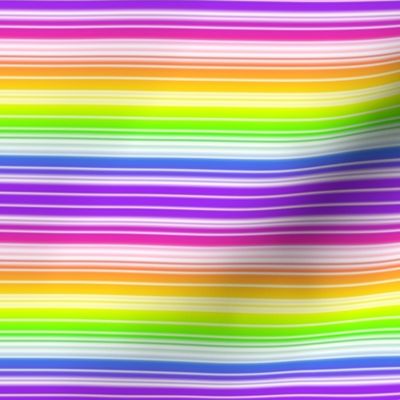 Rainbow Stripes -small