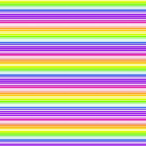 Rainbow Stripes -small