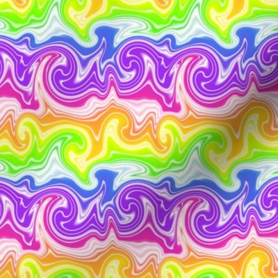 Rainbow Swirl Stripe - small