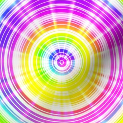 Rainbow Circle Flare- large