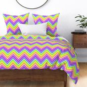 Rainbow Chevron- large