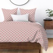 Herringbone Diamond Lattice, Pink