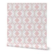 Snowflake Herringbone, Pink