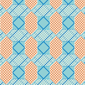 Retro Summer Geometrics mixed