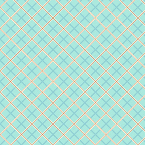 Retro Summer Geometrics checks