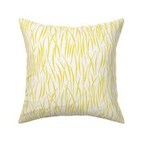 Regular scale Grassy lines / illuminating yellow ivory background