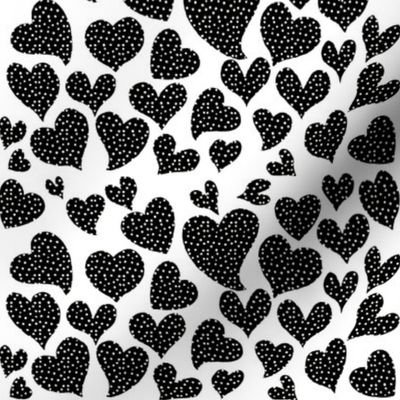 Dottie Hearts // Black 