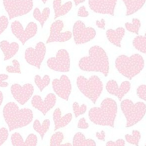 Dottie Hearts // Blush  
