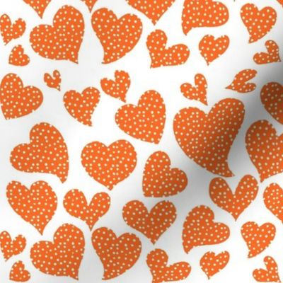 Dottie Hearts // Orange
