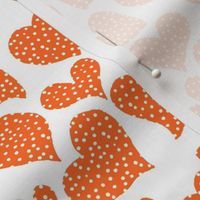 Dottie Hearts // Orange