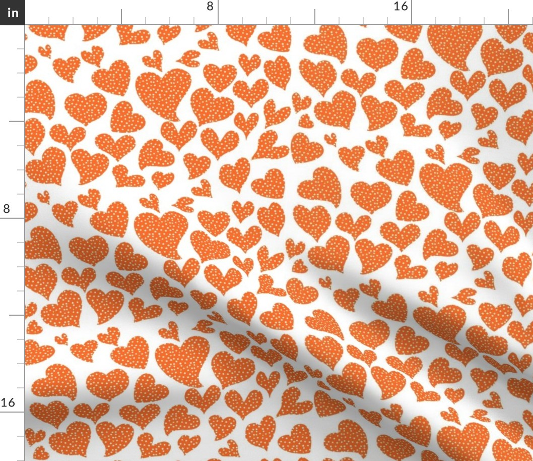 Dottie Hearts // Orange