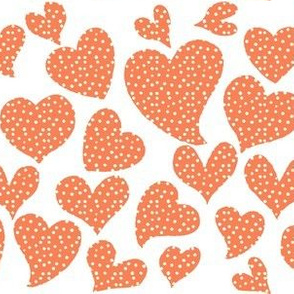 Dottie Hearts // Persimmon