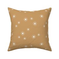 The minimalist sunny day sunshine boho sun sky nursery cinnamon brown latte