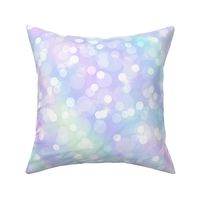Jumbo Sparkly Bokeh Pattern - Marbled Unicorn Color Palette