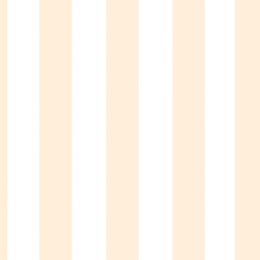 Straight,vertical cream stripes 
