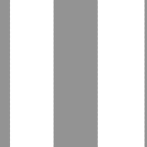 White and grey ,vertical stripes 