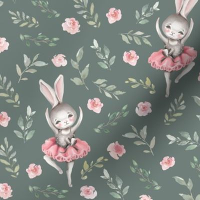 pink bunny olive