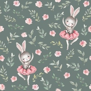 pink bunny olive