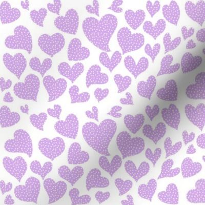Dottie Hearts // Lavender (Small)