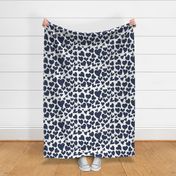 Dottie Hearts // Navy ((Large))