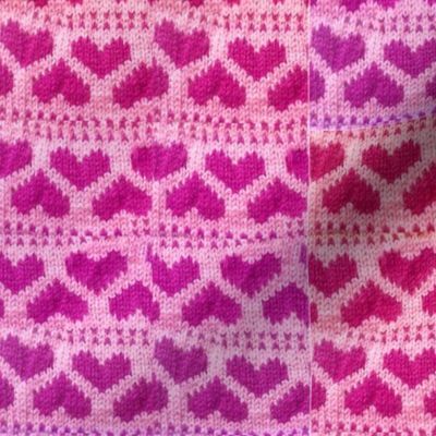 salmon_flamingo_melon_fuchsia_pink_purple_knitted_hearts