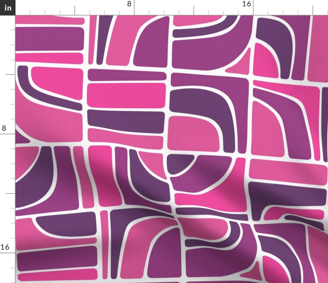 Mod Shapes Magenta