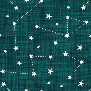 constellations in spruce linen