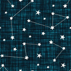 constellations in royal linen