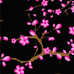 Cherry blossom,Sakura tree pattern 