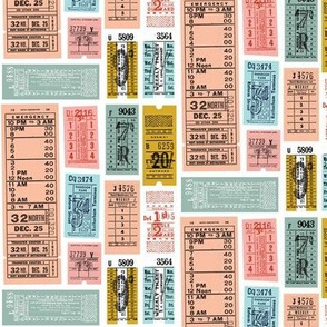 Now Taking Tickets!* (Mini Holiday) || vintage ephemera