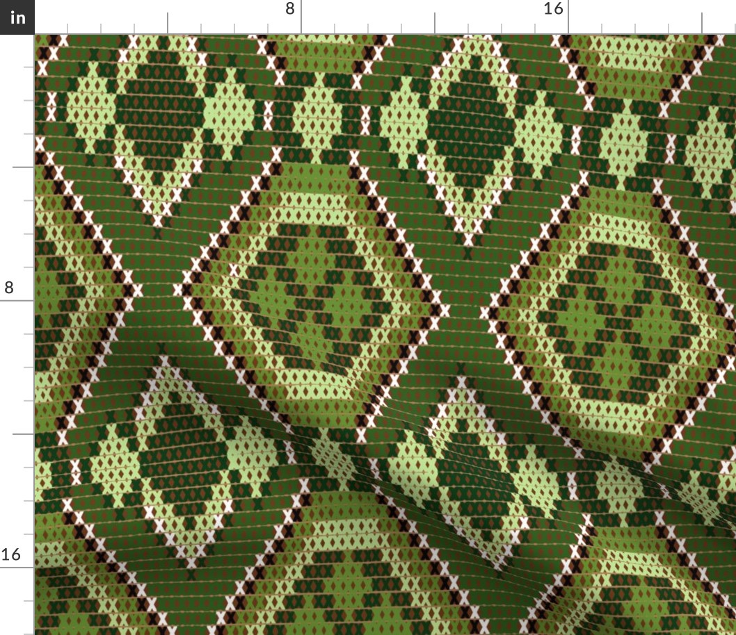  cross stitch green